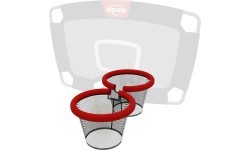 TwinHoop apsauginis tinklas su raudona mova