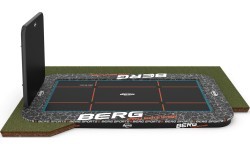Batutas BERG SPORTS Ultim Pro Bouncer FlatGround 500 + AeroWall