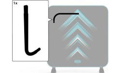 Изогнутая труба рамы AeroWall L 2x2