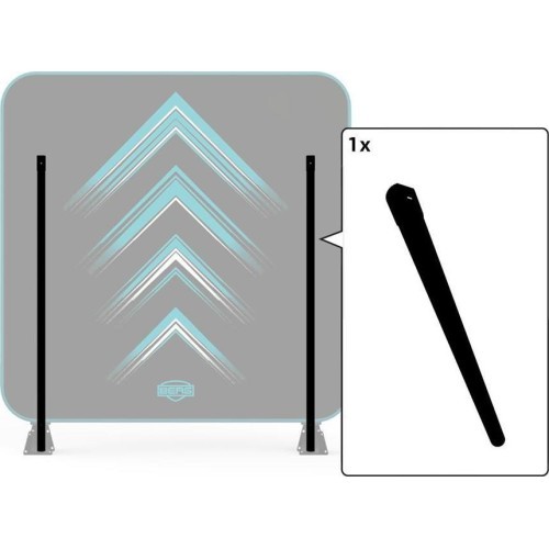 AeroWall tiesus rėmo vamzdis 2x2