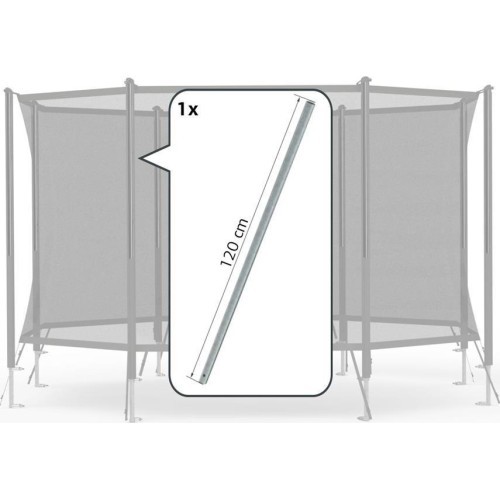 Apsauginio tinklo „Comfort“ viršutinis vamzdis spyruoklių laikikliui (120 cm)