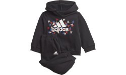 Adidas Sportinis Kostiumas Vaikams I Bos Gra Jog Black GT9502