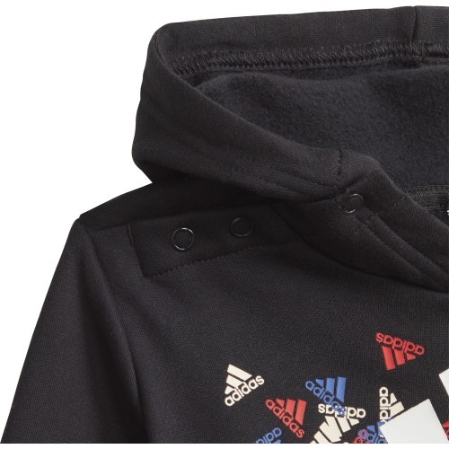 Adidas Sportinis Kostiumas Vaikams I Bos Gra Jog Black GT9502