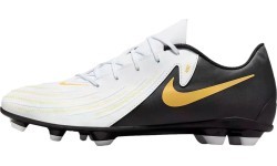 Мужские футбольные бутсы Nike Phantom GX 2 Club FG/MG, чёрно-белые FJ2557 100