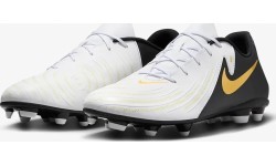 Мужские футбольные бутсы Nike Phantom GX 2 Club FG/MG, чёрно-белые FJ2557 100