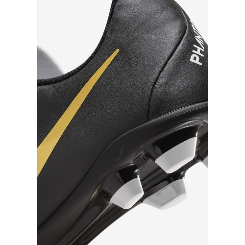 Мужские футбольные бутсы Nike Phantom GX 2 Club FG/MG, чёрно-белые FJ2557 100