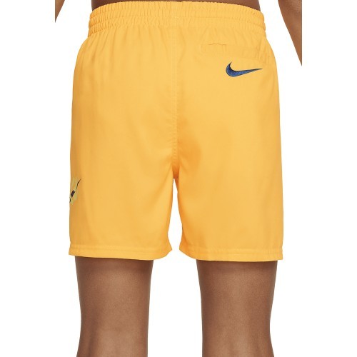 Шорты для плавания Nike для подростков Nk B Scribble 4'' Volley Short Yellow NESSE806 818