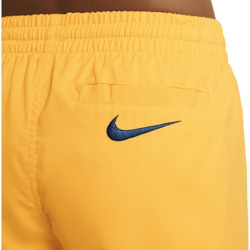 Nike Nk B Scribble 4'' Volley swim shorts for teens, yellow NESSE806 818