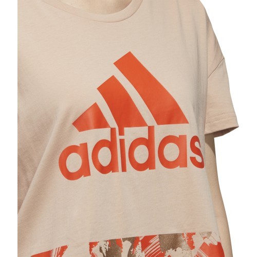 Adidas Palaidinė Moterims W U-4-U Cropt T Beige