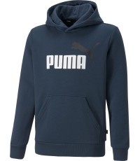 Puma Teen Sweatshirt Ess + 2 Col Big Logo Navy 586987 71