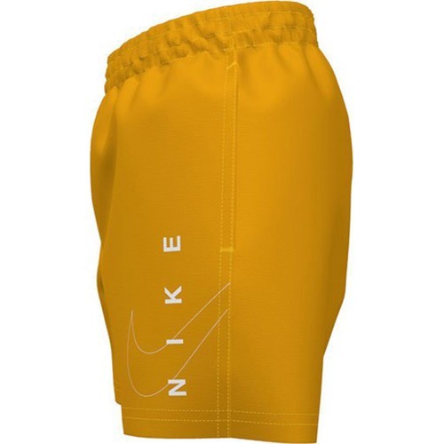 Nike Swim Shorts for Teens Nk B Split Lgo 4'' Volley Short Yellow NESSC781 818