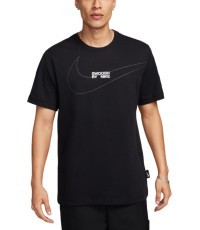 Nike Men's T-Shirt NSW Tee 6Mo Swoosh Black FQ3785 010