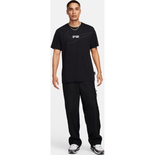 Nike Marškinėliai Vyrams Nsw Tee 6Mo Swoosh Black FQ3785 010
