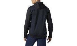 Толстовка Reebok Hexawarm Pullover Hoodie, черная, BR9625