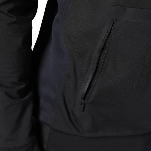 Толстовка Reebok Hexawarm Pullover Hoodie, черная, BR9625