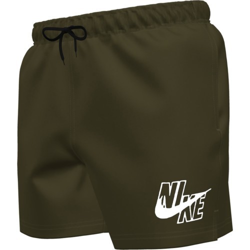 Мужские плавательные шорты Nike Logo Solid 5" хаки NESSA566 240