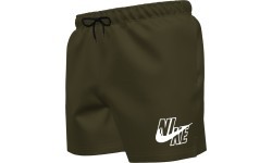 Мужские плавательные шорты Nike Logo Solid 5" хаки NESSA566 240