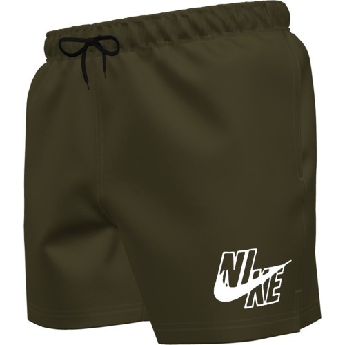 Мужские плавательные шорты Nike Logo Solid 5" хаки NESSA566 240