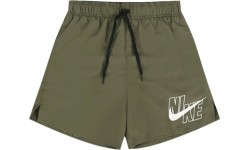 Nike Logo Solid 5" Men's Swim Shorts Khaki NESSA566 240