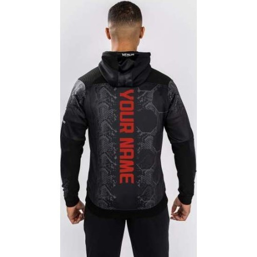 Мужская толстовка UFC Adrenaline by Venum Personalized Authentic Fight Night Walkout Hoodie - Black