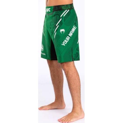 UFC Adrenaline by Venum Personalized Authentic Fight Night Men's Fight Short - Long Fit - Green