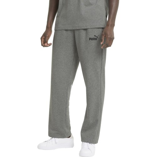 Спортивные брюки мужские Puma Ess Logo Pants Tr серые 586720 03