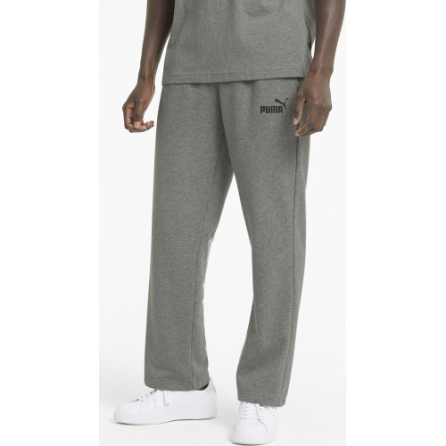 Спортивные брюки мужские Puma Ess Logo Pants Tr серые 586720 03