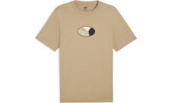Puma Men's Graphics Execution Tee Beige 680183 83
