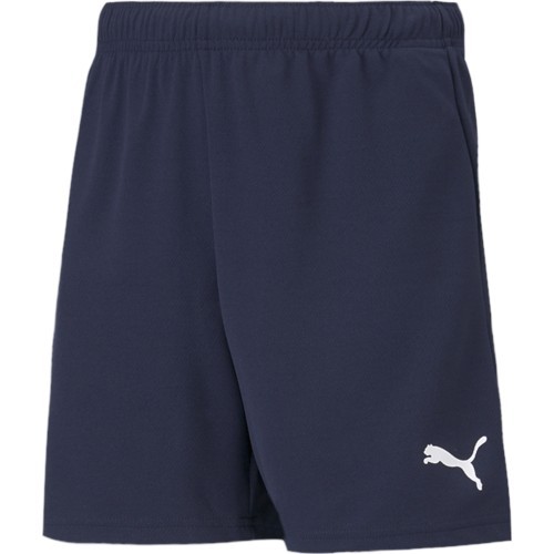 Шорты подростковые Puma Teamrise Short Jr, тёмно-синие 704943 06