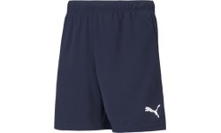 Шорты подростковые Puma Teamrise Short Jr, тёмно-синие 704943 06