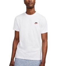 Nike Marškinėliai Vyrams M Nsw Club Tee White AR4997 100