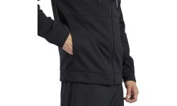 Reebok Džemperis Wor Dbl Kn Fz Hood Black FK6236