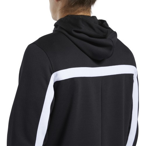 Reebok Wor Dbl Kn Fz Hood Zip Hoodie Black FK6236