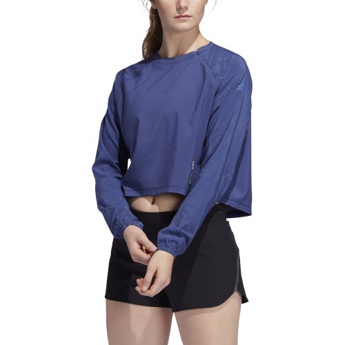 Adidas Adapt Jacket W Blue Sweatshirt FL6009