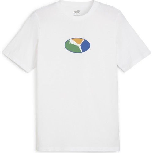Мужская футболка Puma Graphics Execution Tee, белая 680183 02