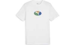 Puma Graphics Execution Tee Men's T-Shirt White 680183 02