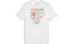Puma Marškinėliai Vyrams Graphics Year Of White 680176 02