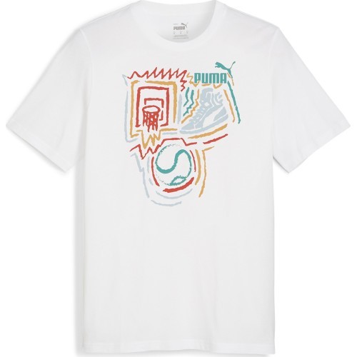 Puma Graphics Year Of Men's T-Shirt White 680176 02