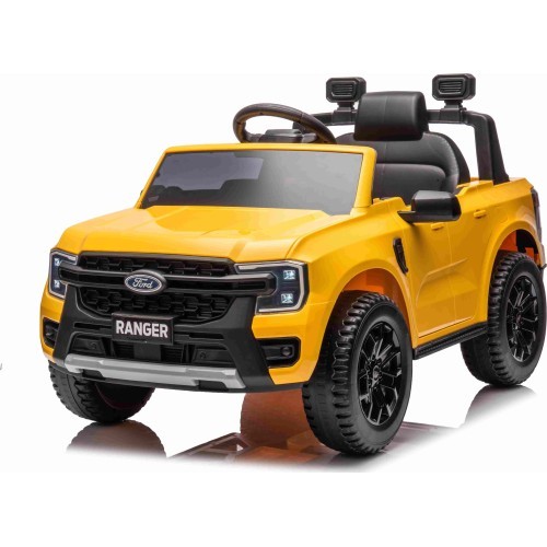 Elektromobilis Ford Ranger LIFT, geltonas