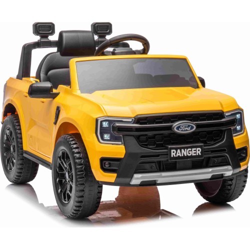 Elektromobilis Ford Ranger LIFT, geltonas