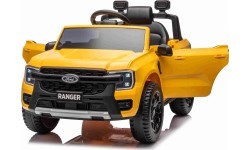 Elektromobilis Ford Ranger LIFT, geltonas