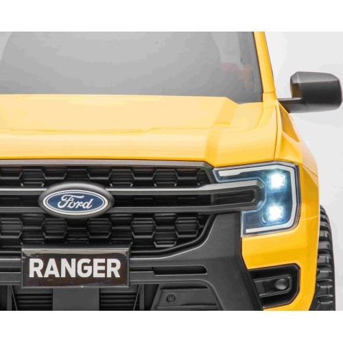 Elektromobilis Ford Ranger LIFT, geltonas