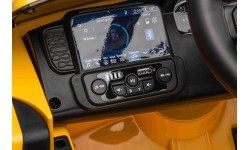 Elektromobilis Ford Ranger LIFT, geltonas
