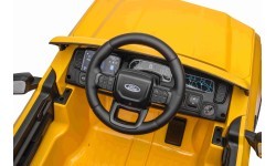 Elektromobilis Ford Ranger LIFT, geltonas