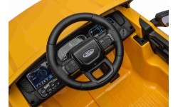Elektromobilis Ford Ranger LIFT, geltonas