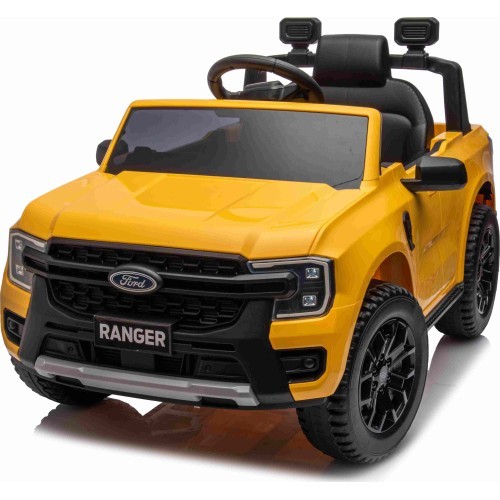 Elektromobilis Ford Ranger LIFT, geltonas