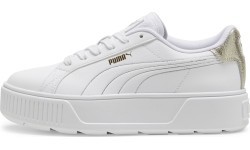 Puma Karmen Metallic Shine White Women's Sneakers 395099 01