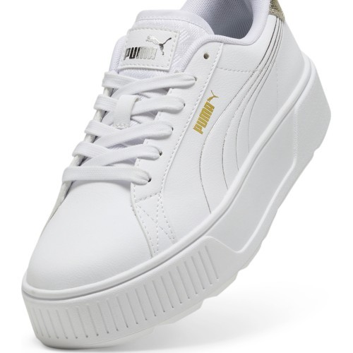 Puma Karmen Metallic Shine White Women's Sneakers 395099 01