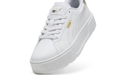 Puma Karmen Metallic Shine White Women's Sneakers 395099 01