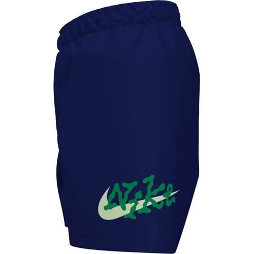 Nike Nk B Scribble 4'' Volley Short Swim Shorts for Teens Blue NESSE806 440